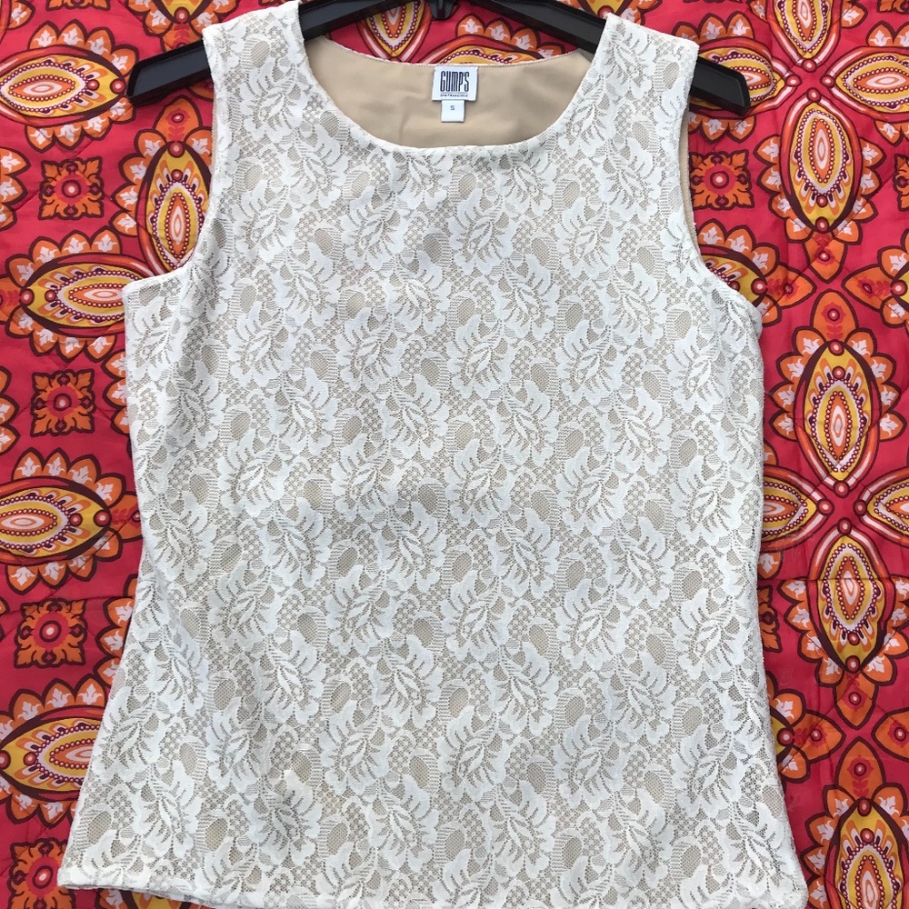 Gump’s Lace Tank